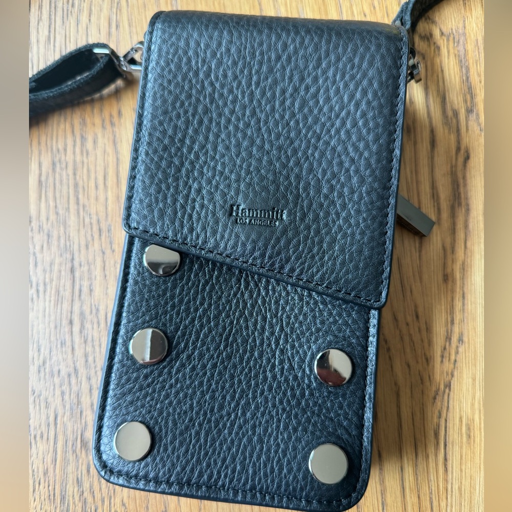 Hammitt 310 Phone Case Pebble Black